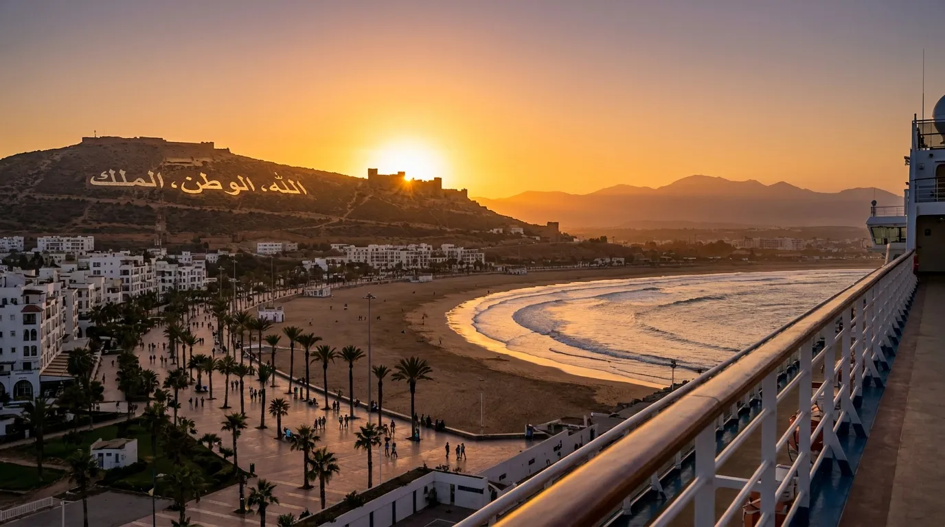 Agadir Beach cruise port