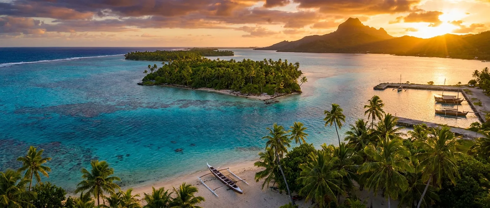 Aitutaki Island cruise port