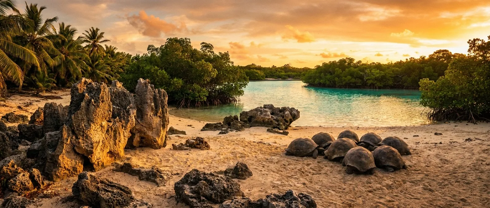 Aldabra Atoll cruise port
