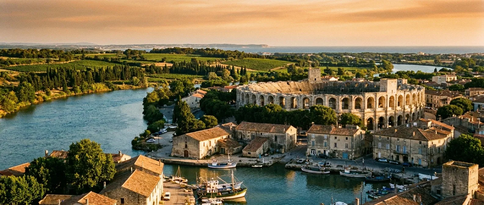 Arles cruise port