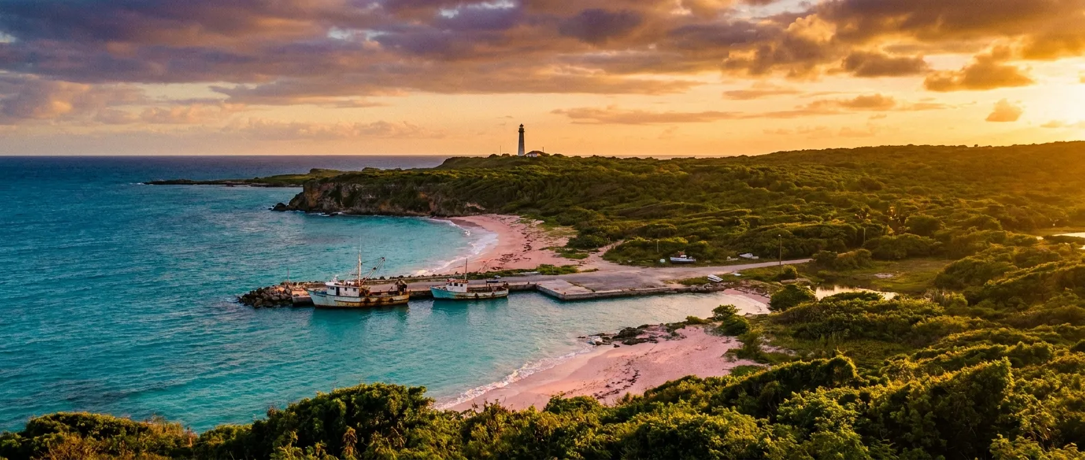 Barbuda Island cruise port