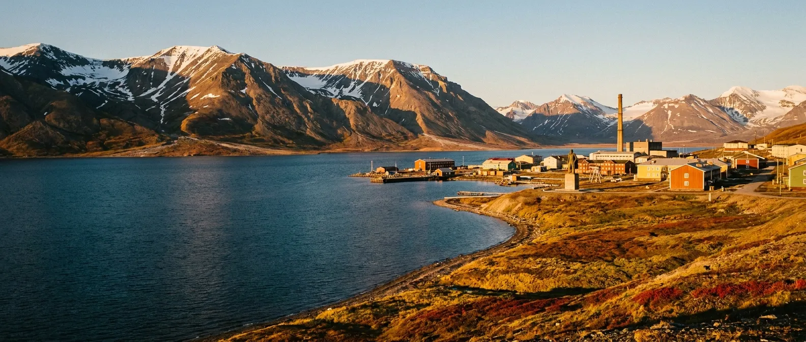 Barentsburg cruise port