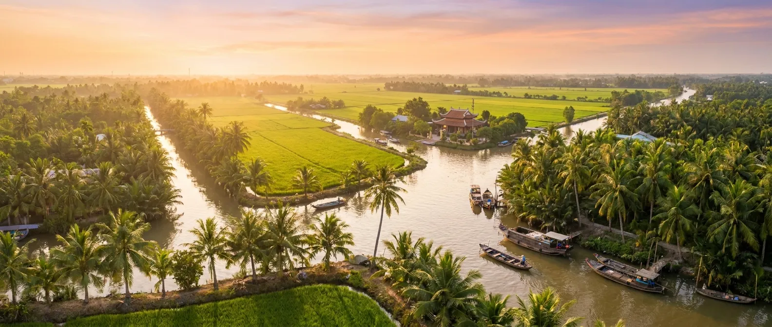 Ben Tre City cruise port