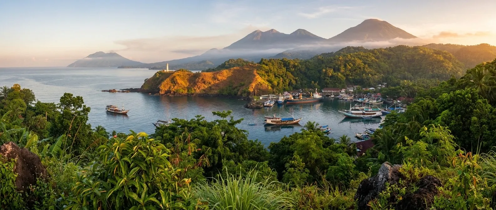 Bitung cruise port