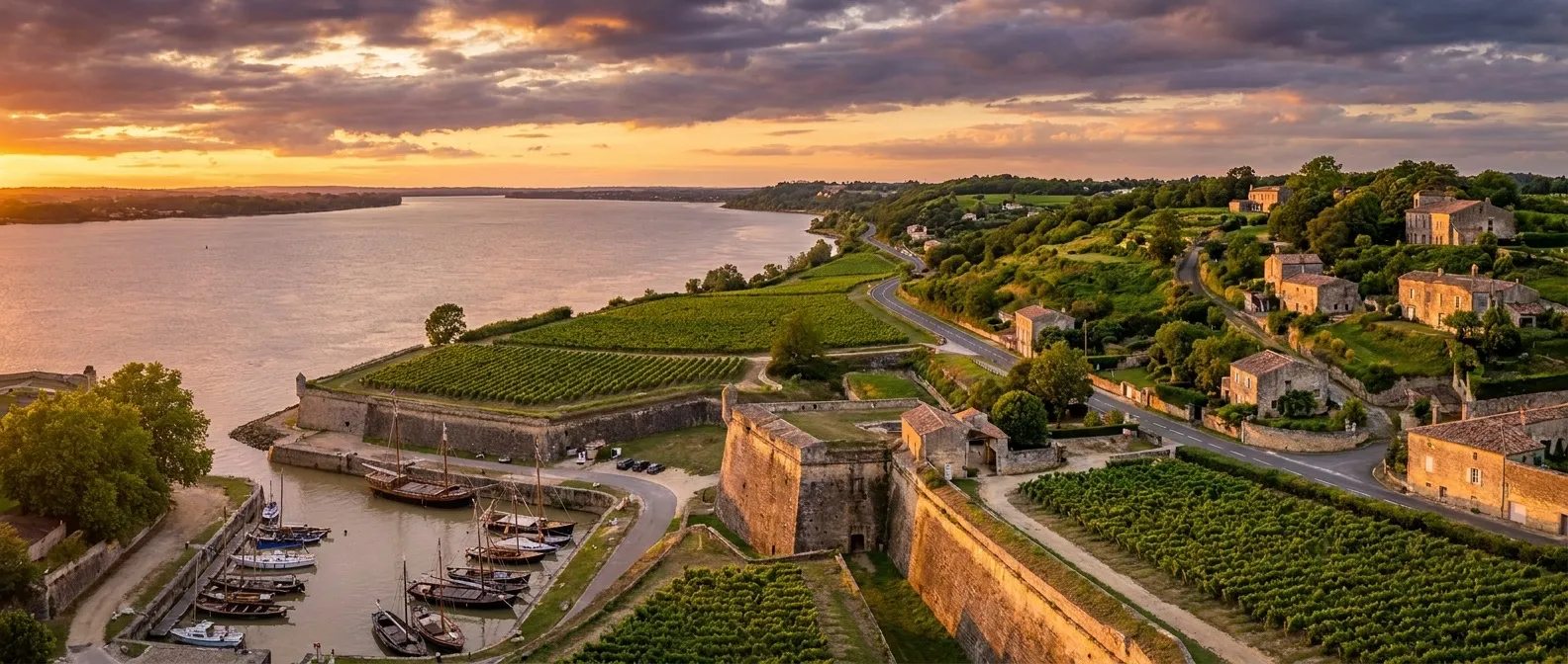 Blaye cruise port