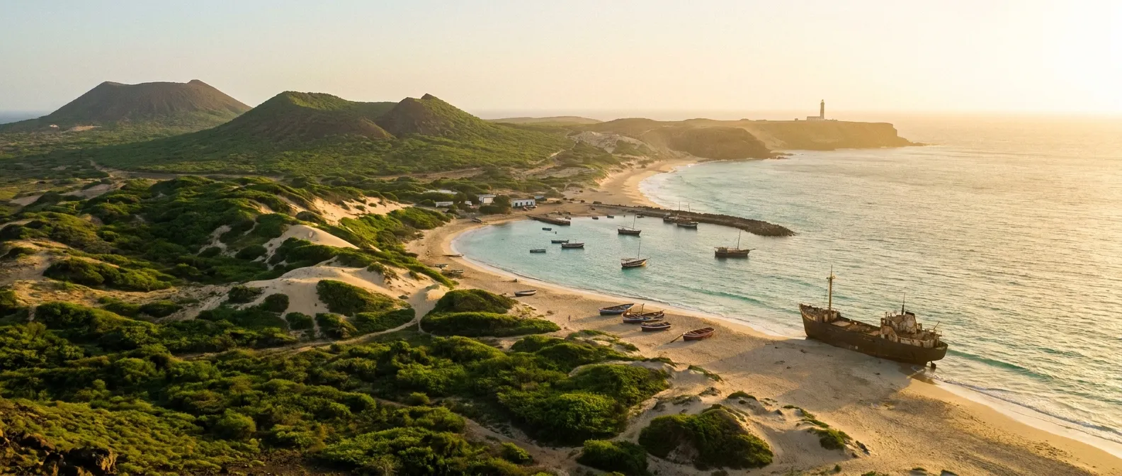 Boa Vista Island cruise port