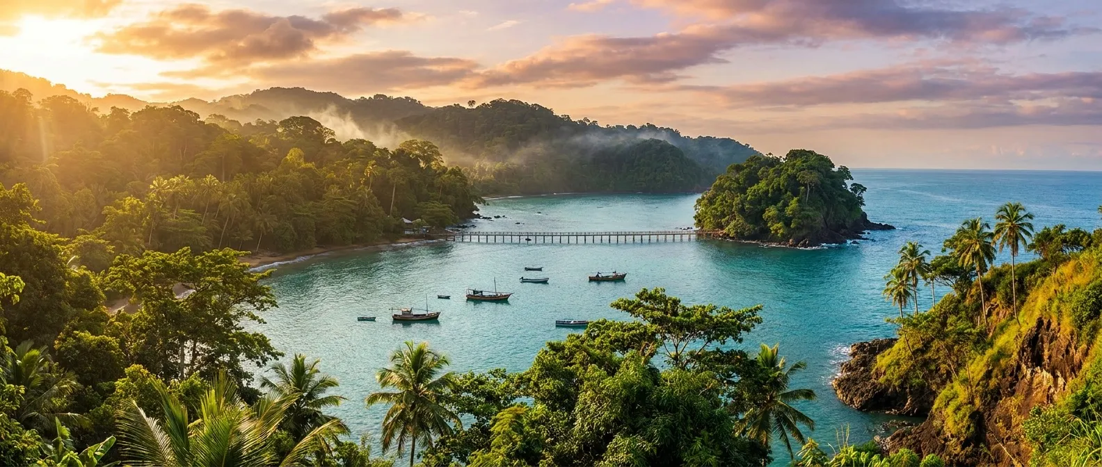 Bom Bom Island cruise port