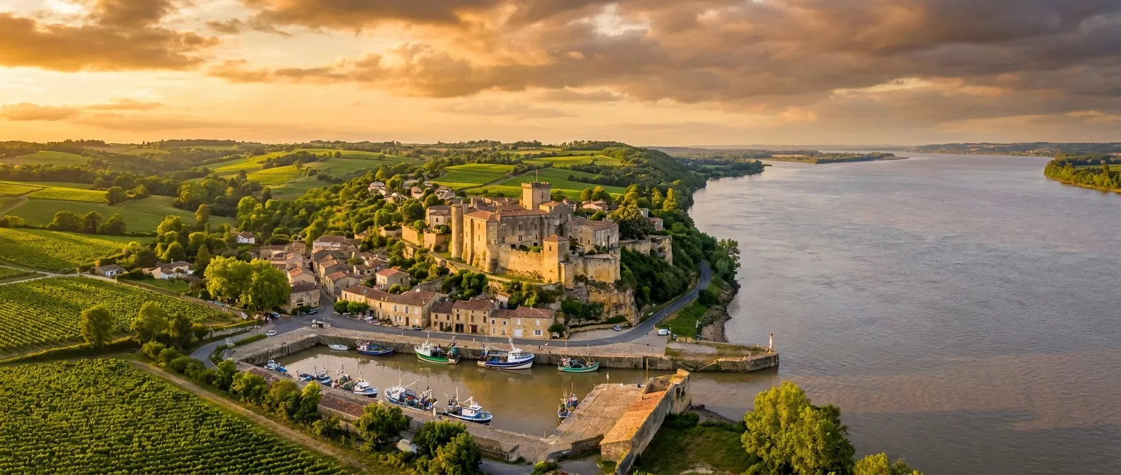 Bourg-sur-Gironde cruise port