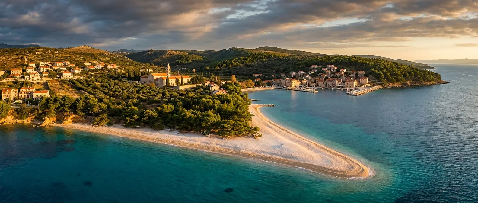 Brač Island cruise port