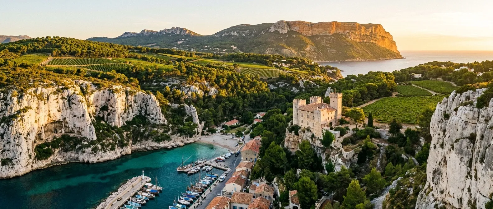Cassis cruise port