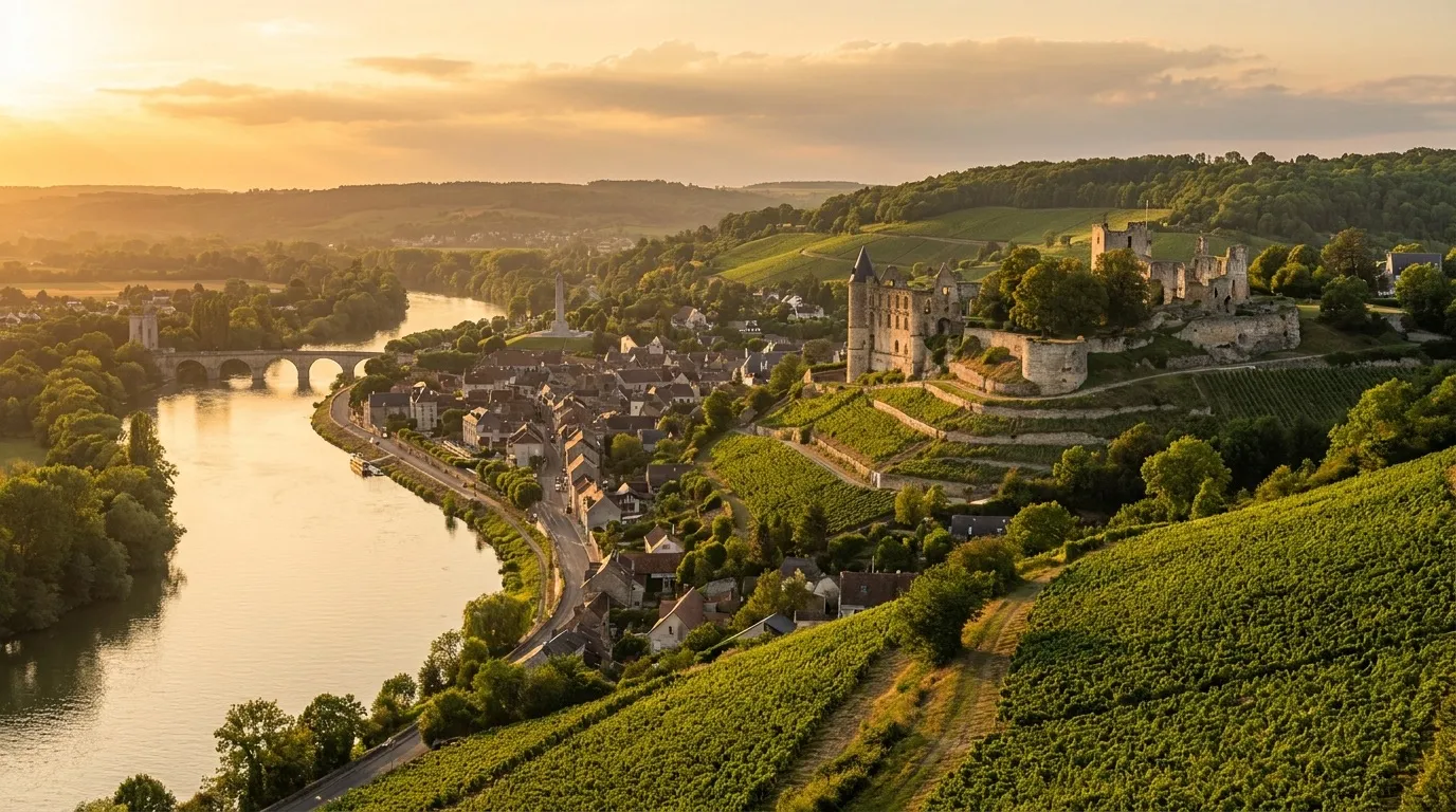 Champagne & Aisne cruise port