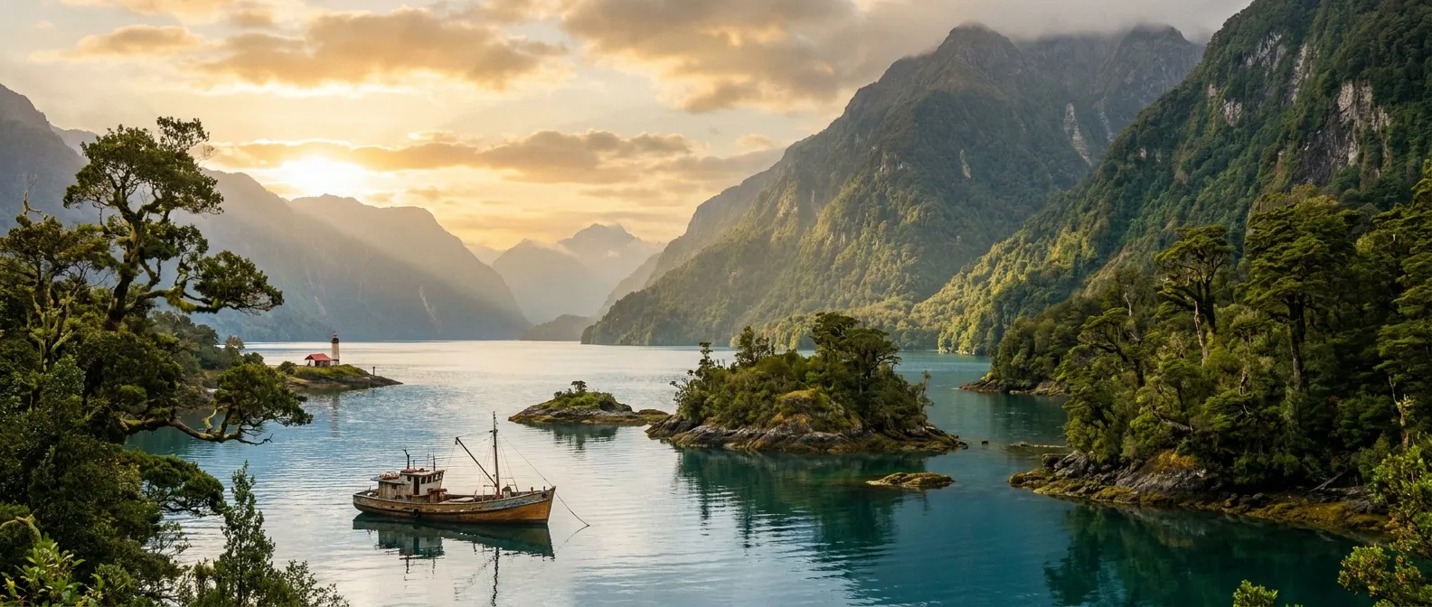 Chilean Fjords cruise port