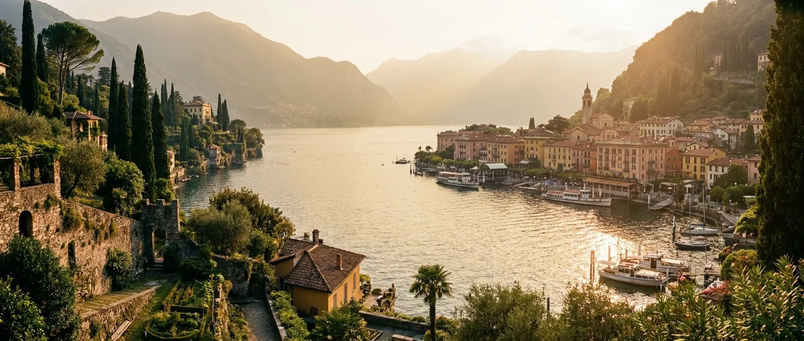 Lake Como cruise port