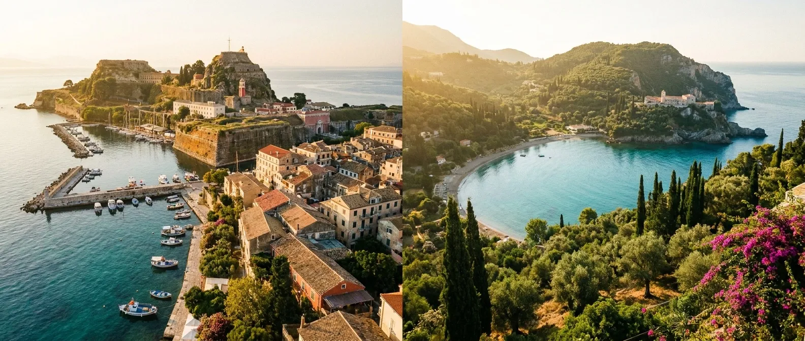 Corfu cruise port