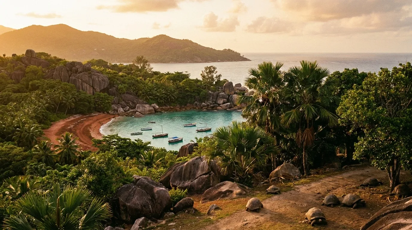 Curieuse Island cruise port