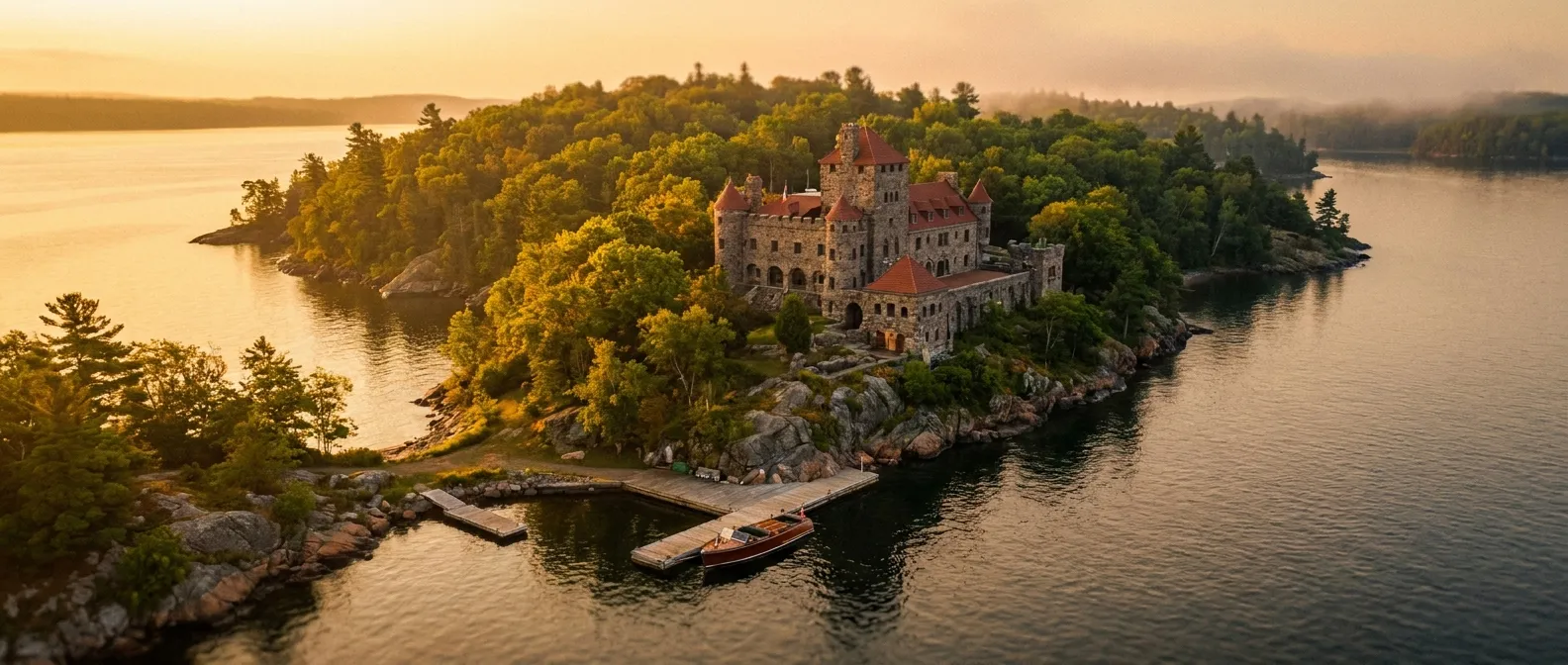 Dark Island cruise port