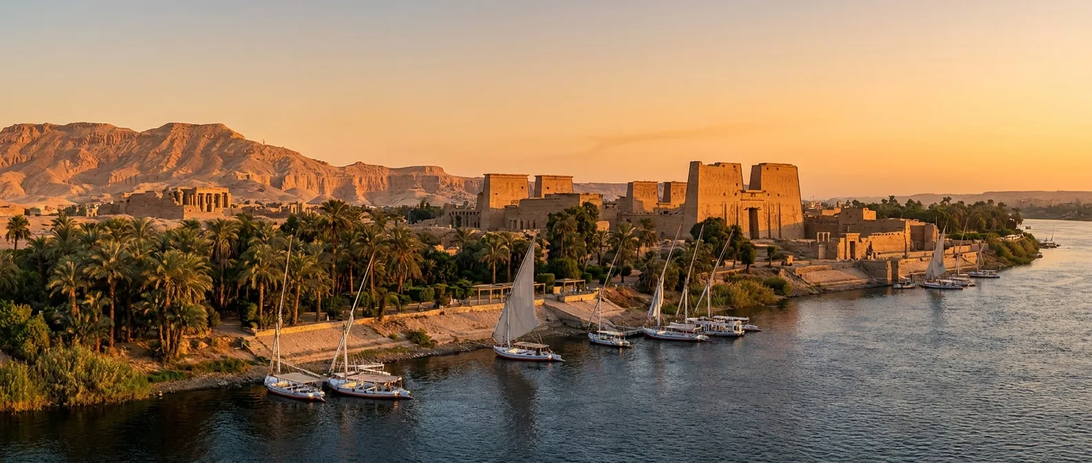 Nile Valley cruise port