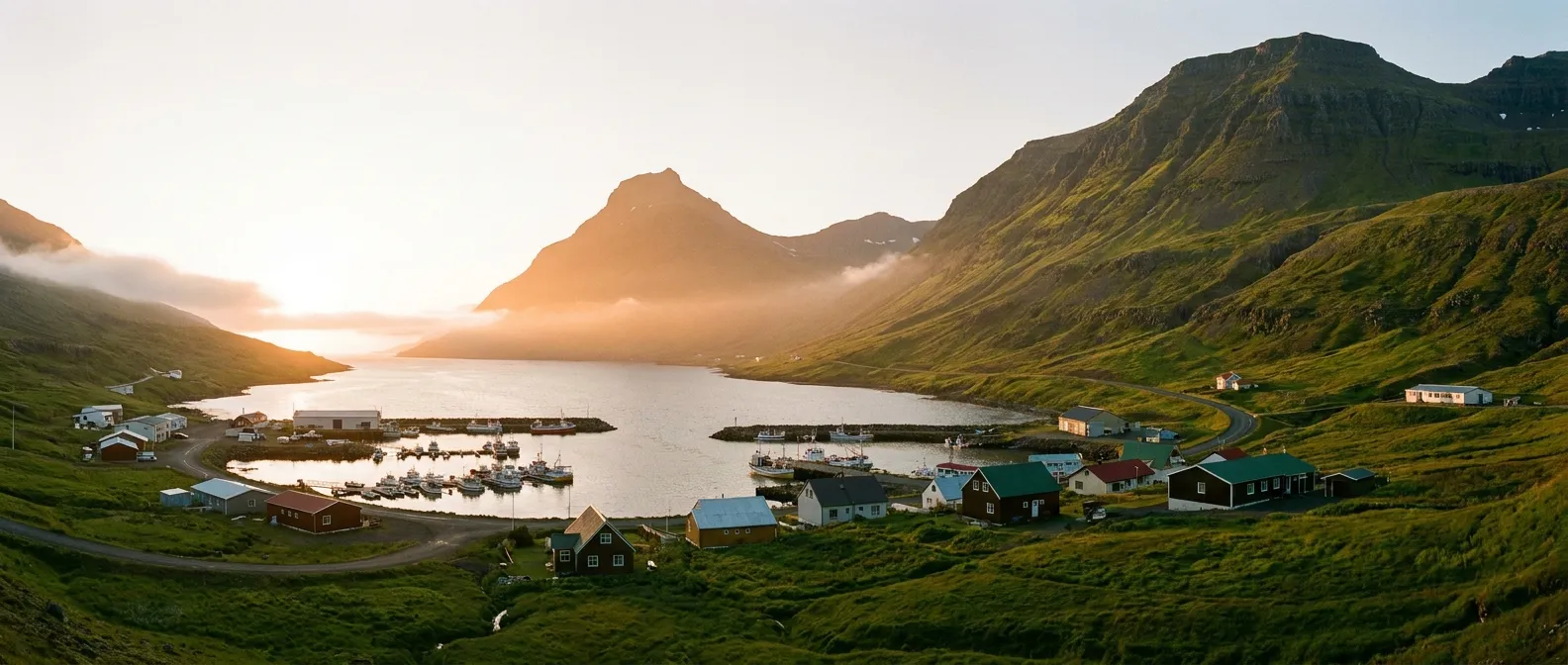 Eskifjörður cruise port