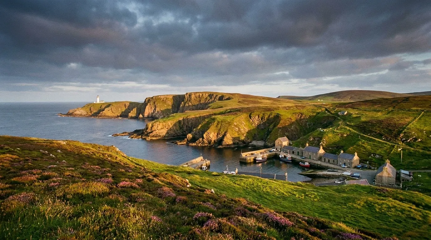 Fair Isle cruise port