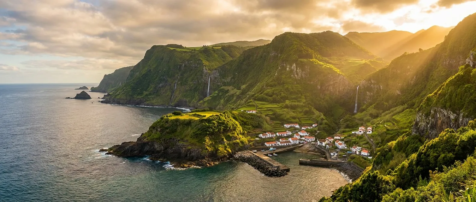 Flores Island cruise port