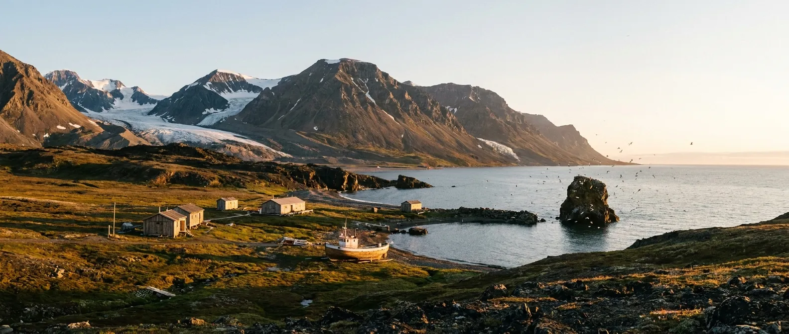 Forlandet Island cruise port