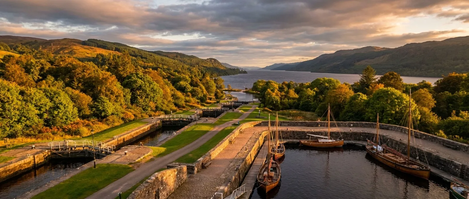 Fort Augustus cruise port
