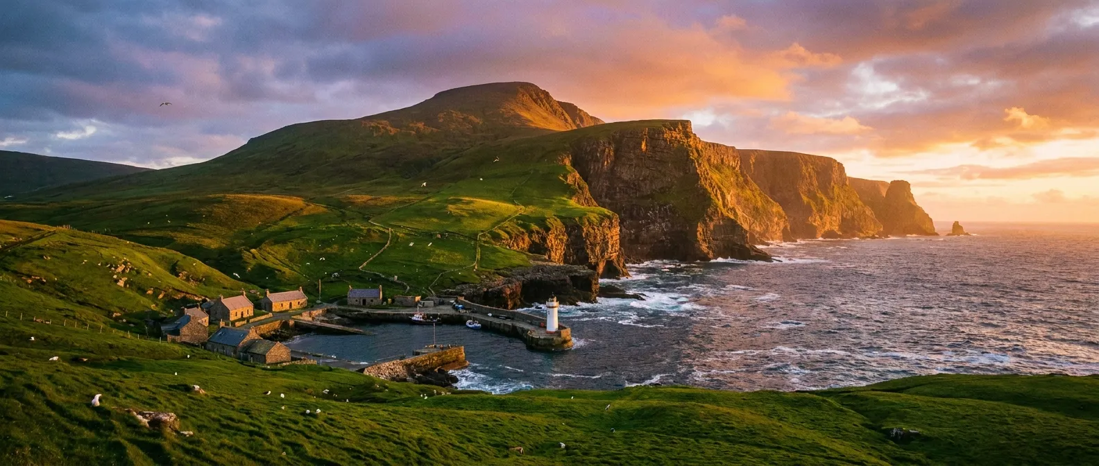 Foula cruise port