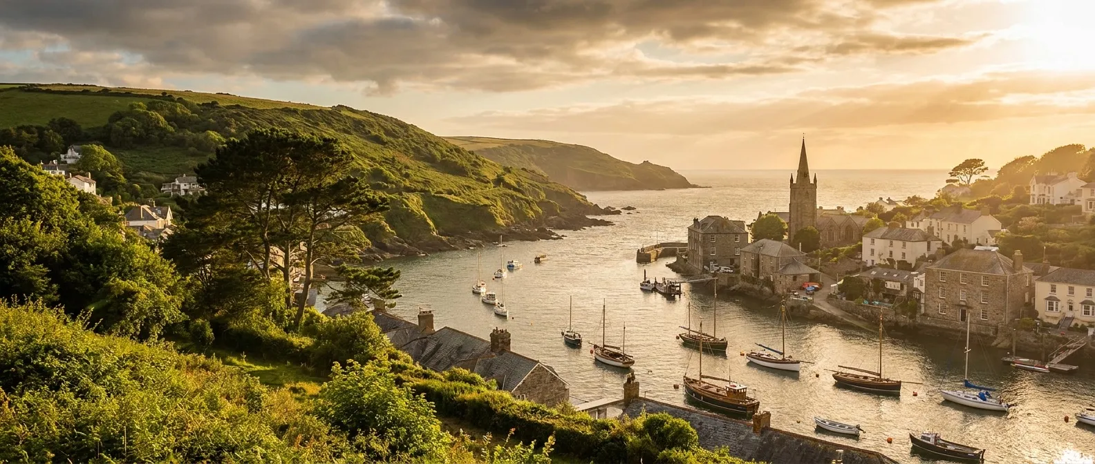 Fowey cruise port