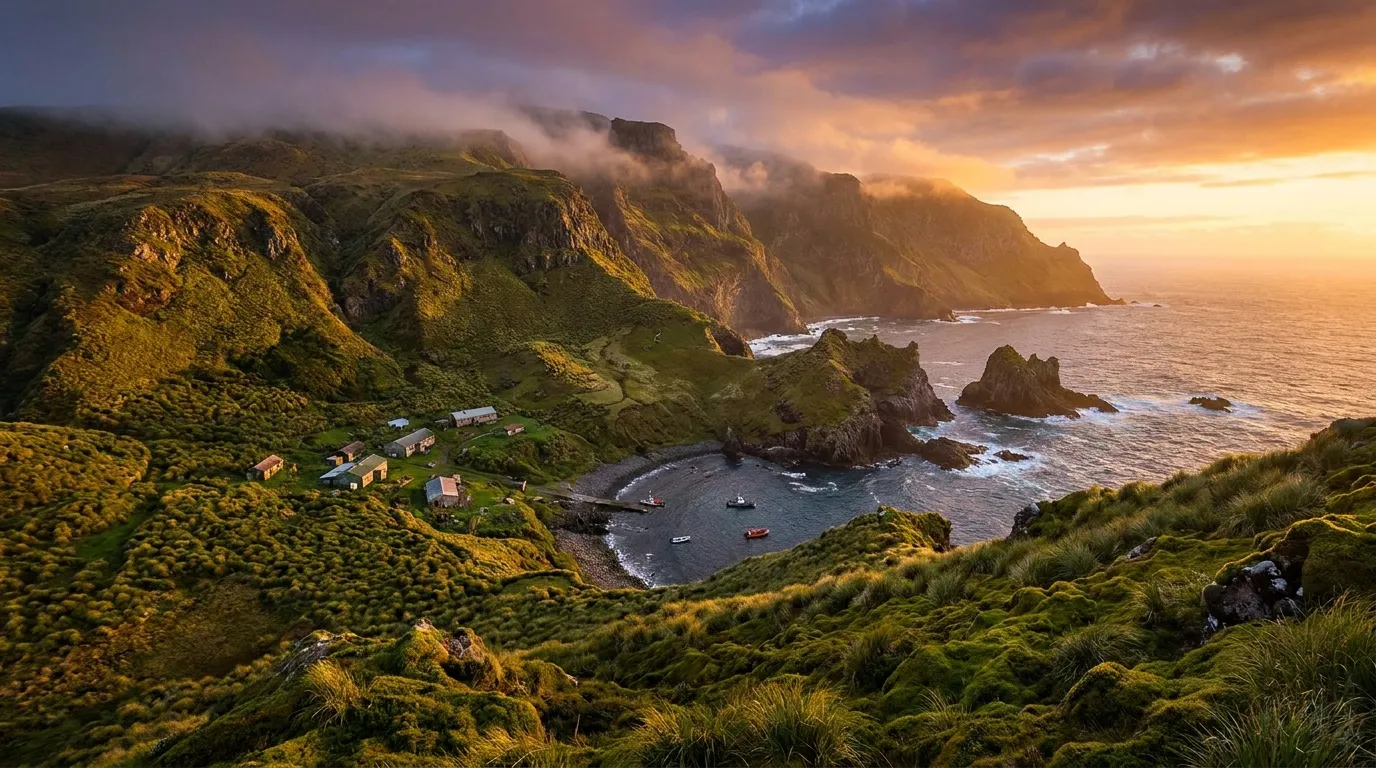 Gough Island cruise port