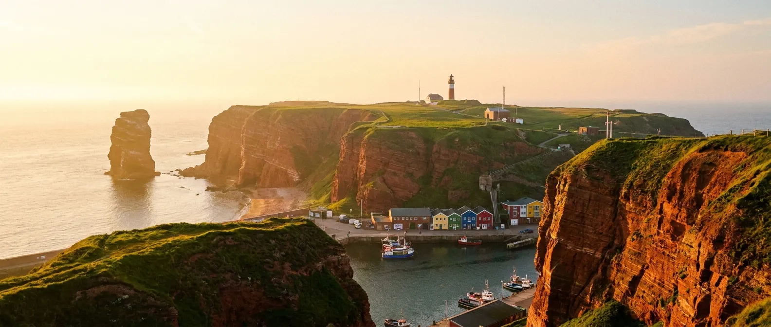 Heligoland cruise port