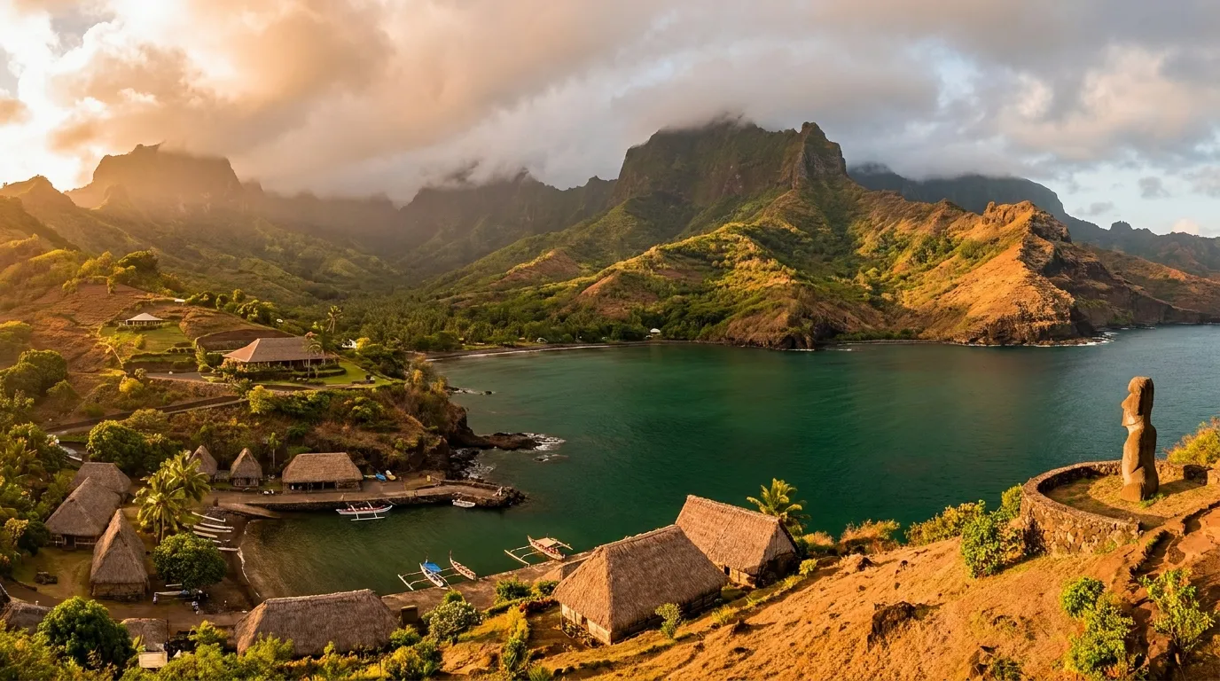 Hiva Oa cruise port