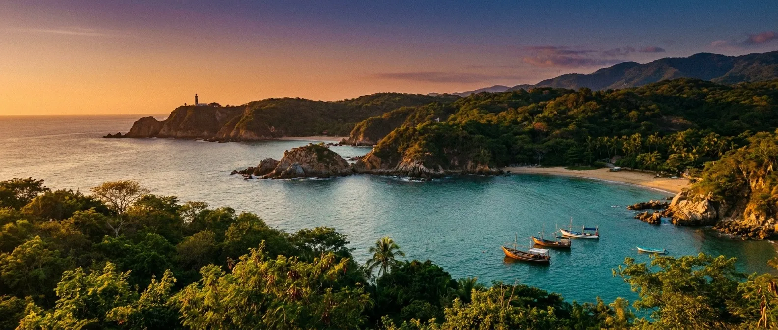 Huatulco cruise port
