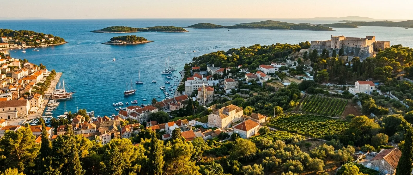 Hvar Island cruise port