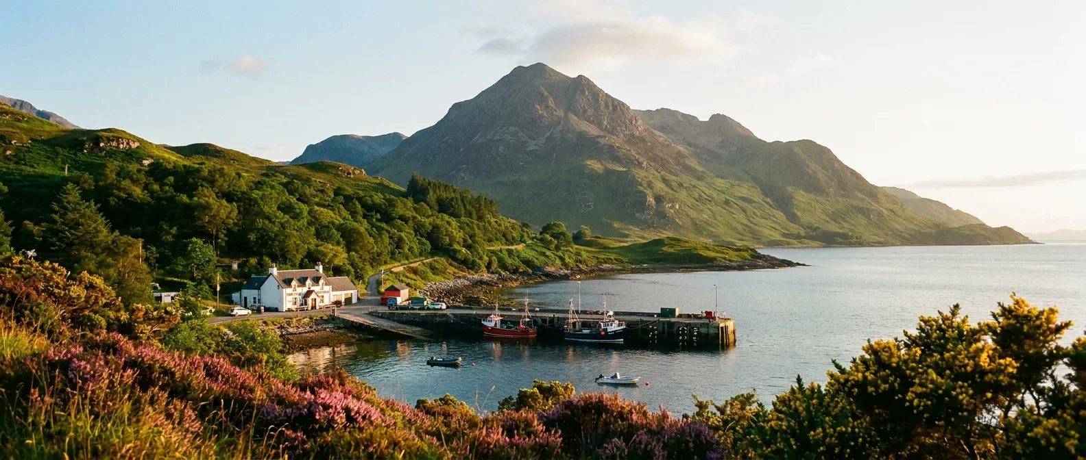 Knoydart cruise port