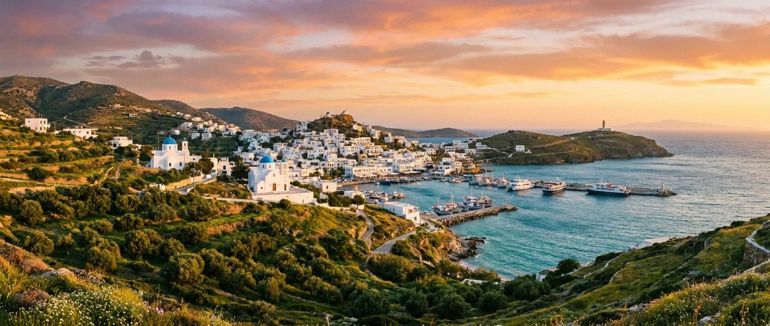 Ios Island cruise port
