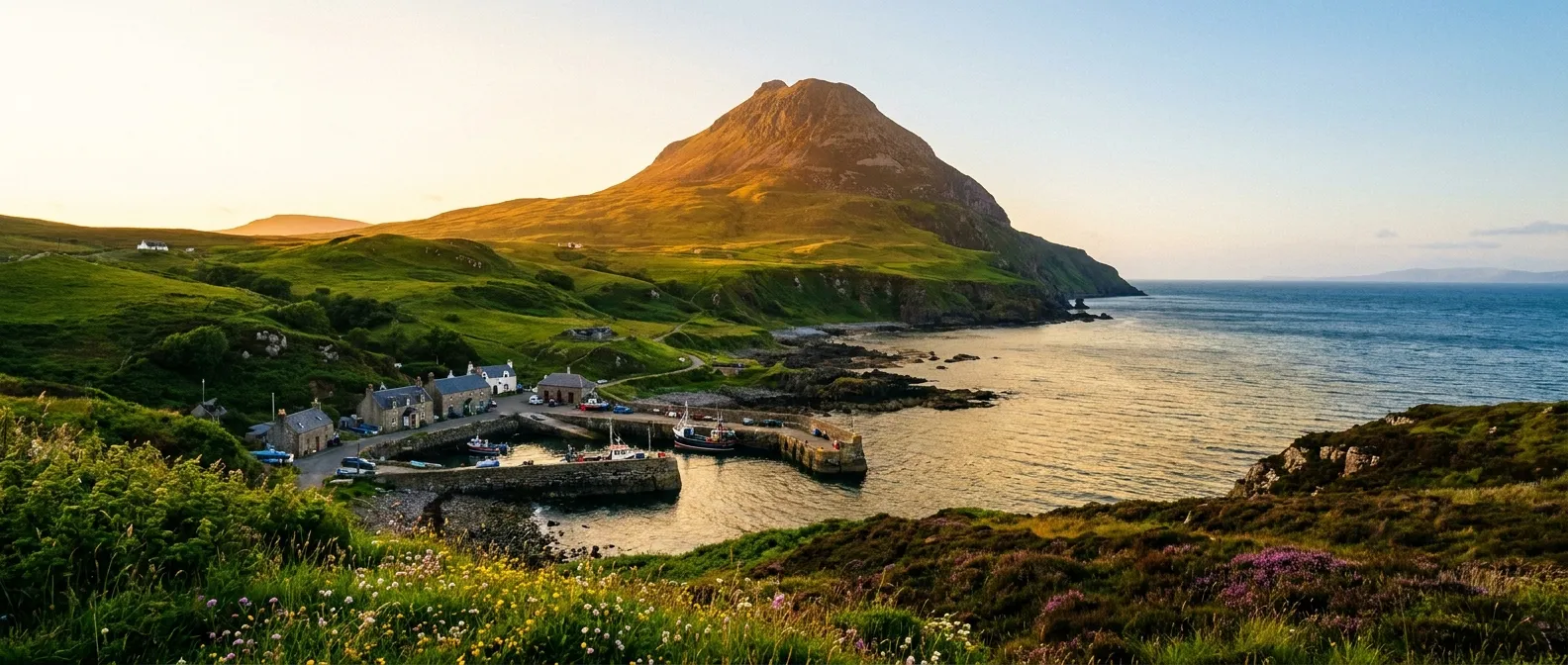 Isle of Eigg cruise port