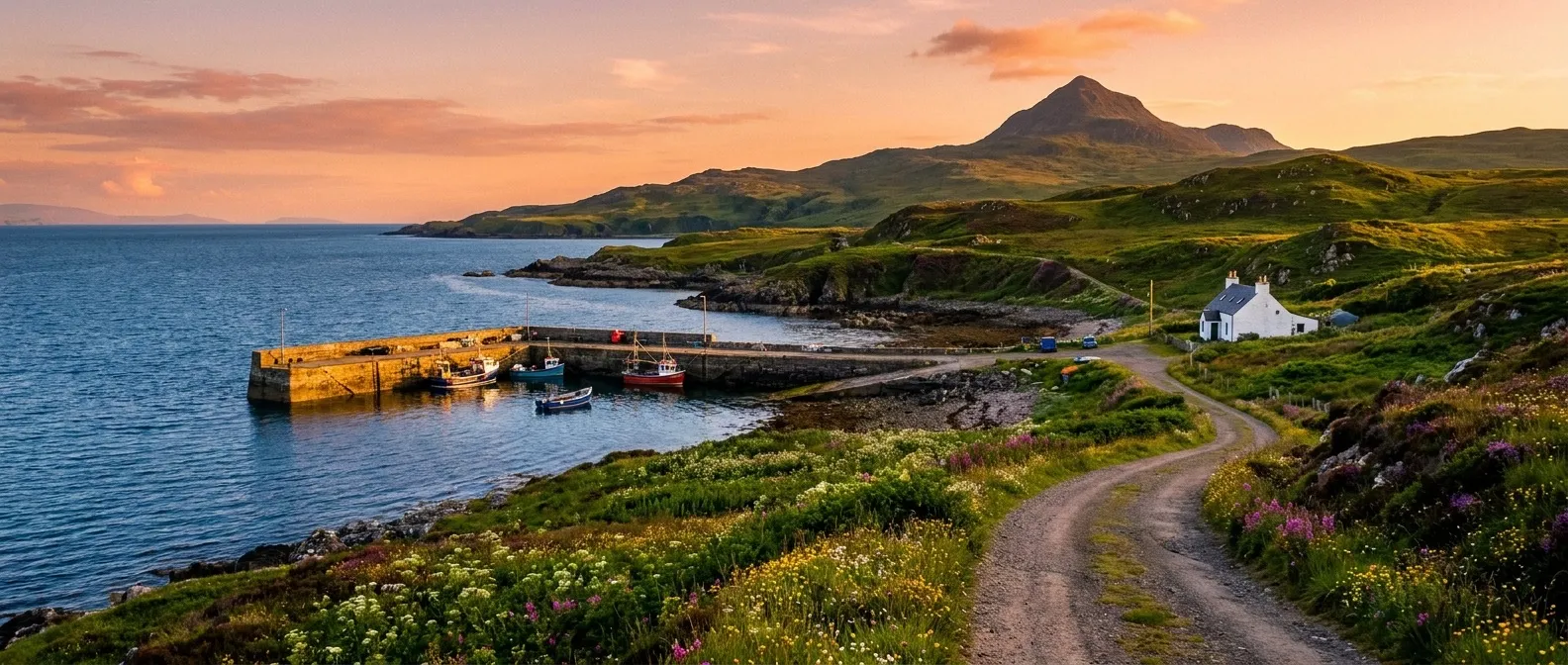 Isle of Muck cruise port