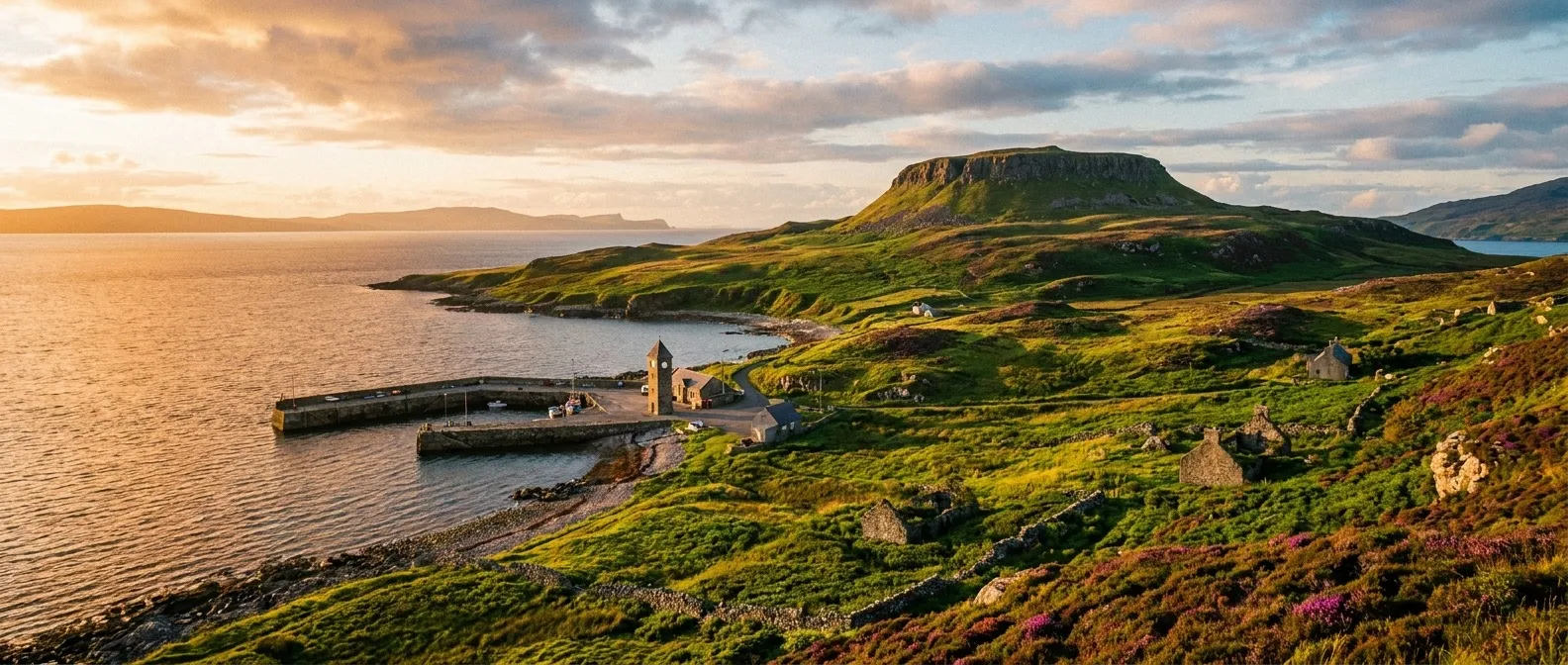 Isle of Raasay cruise port