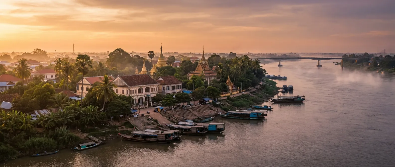 Kampong Cham cruise port