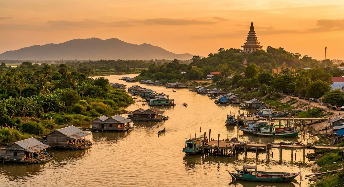 Kampong Chhnang cruise port