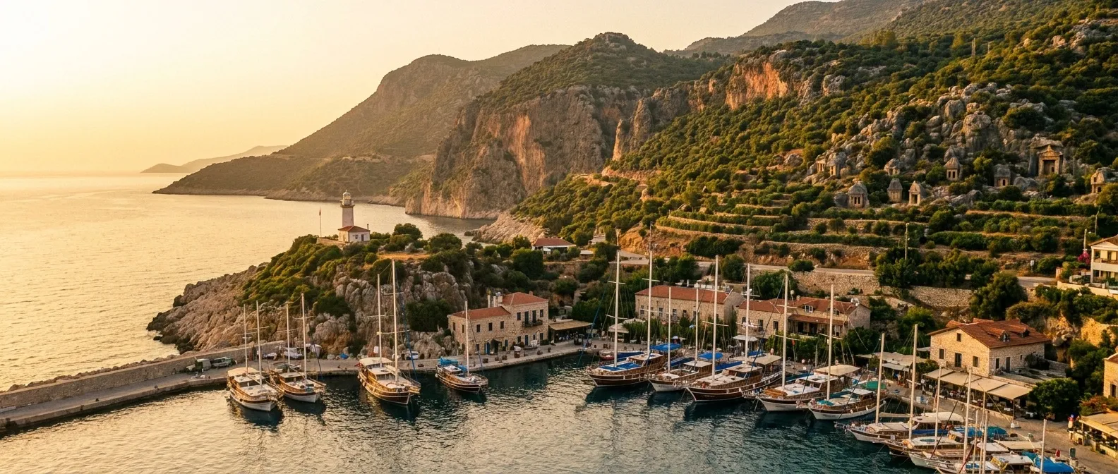 Kaş cruise port