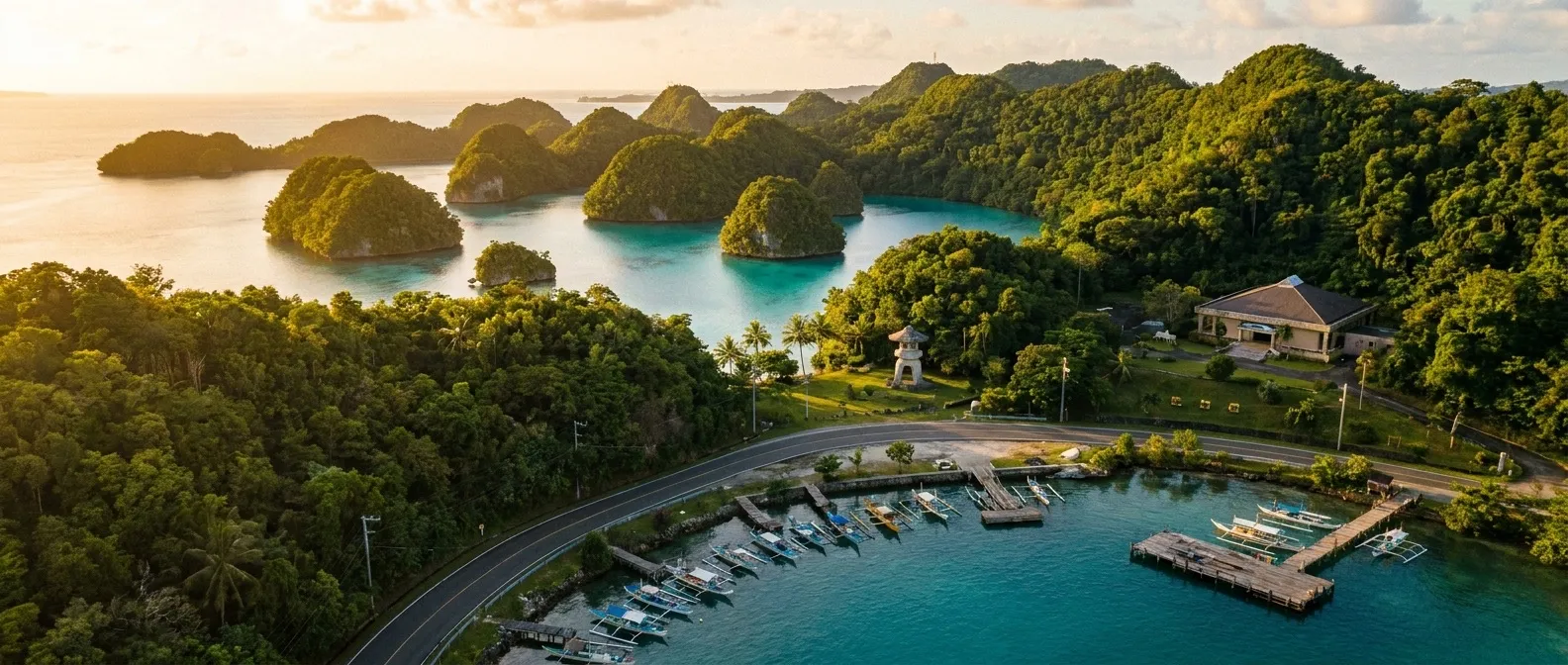 Koror cruise port