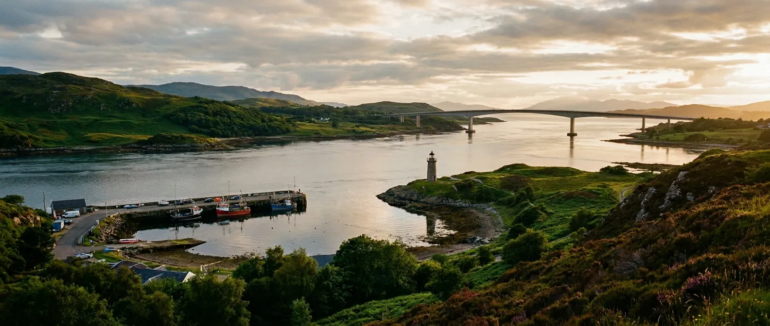 Kyle of Lochalsh cruise port