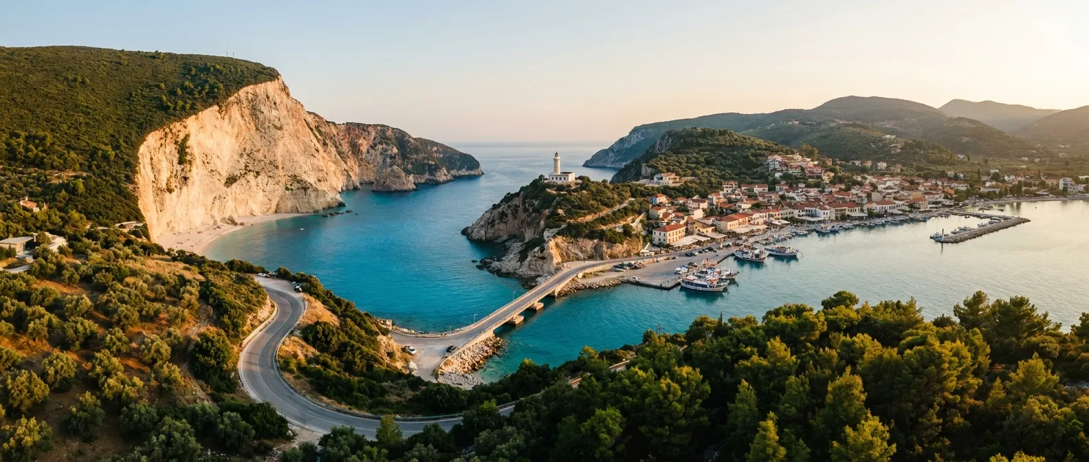 Lefkada Island cruise port