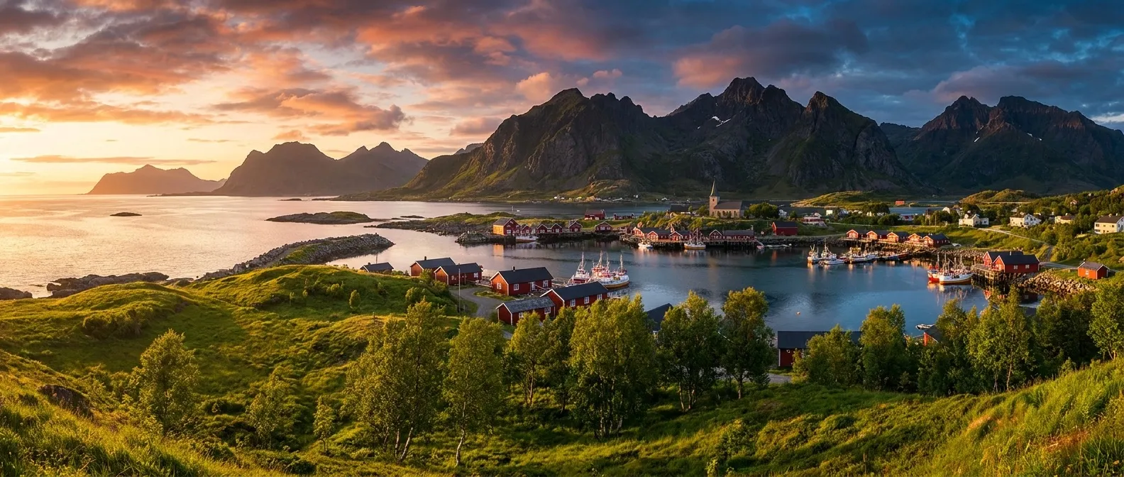 Lofoten Islands cruise port