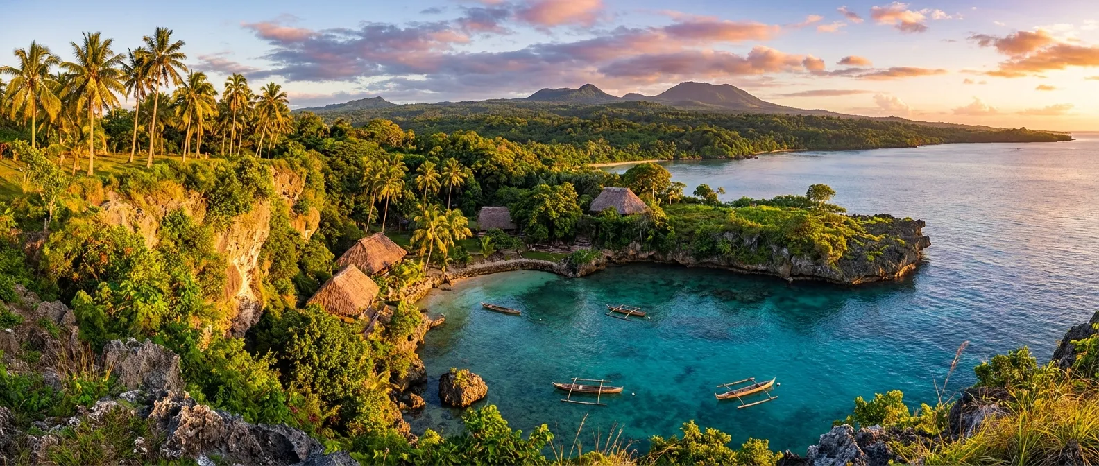 Lelepa Island cruise port