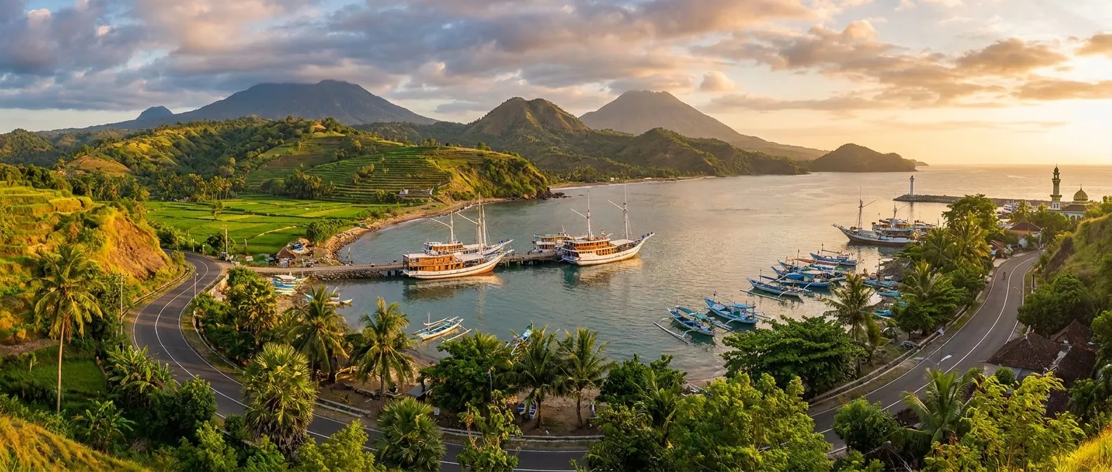 Lombok cruise port