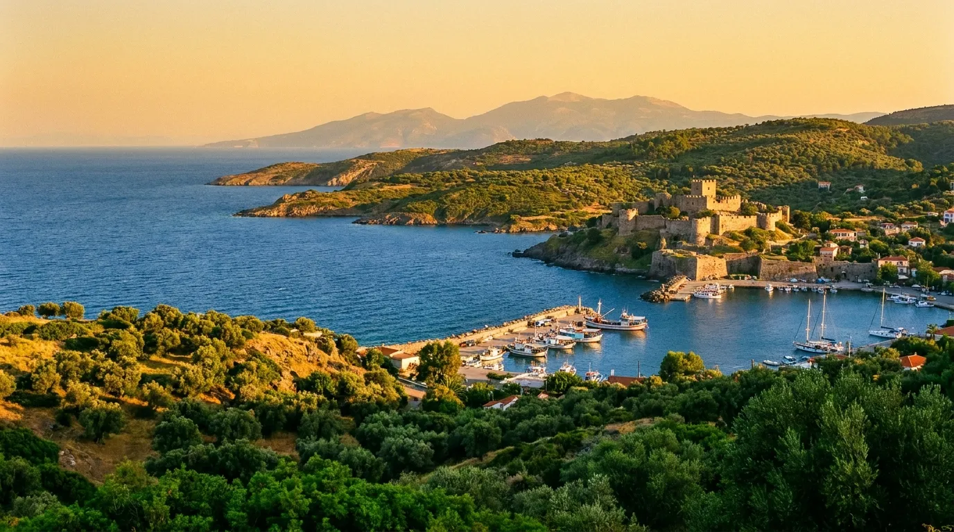 Lesbos Island cruise port