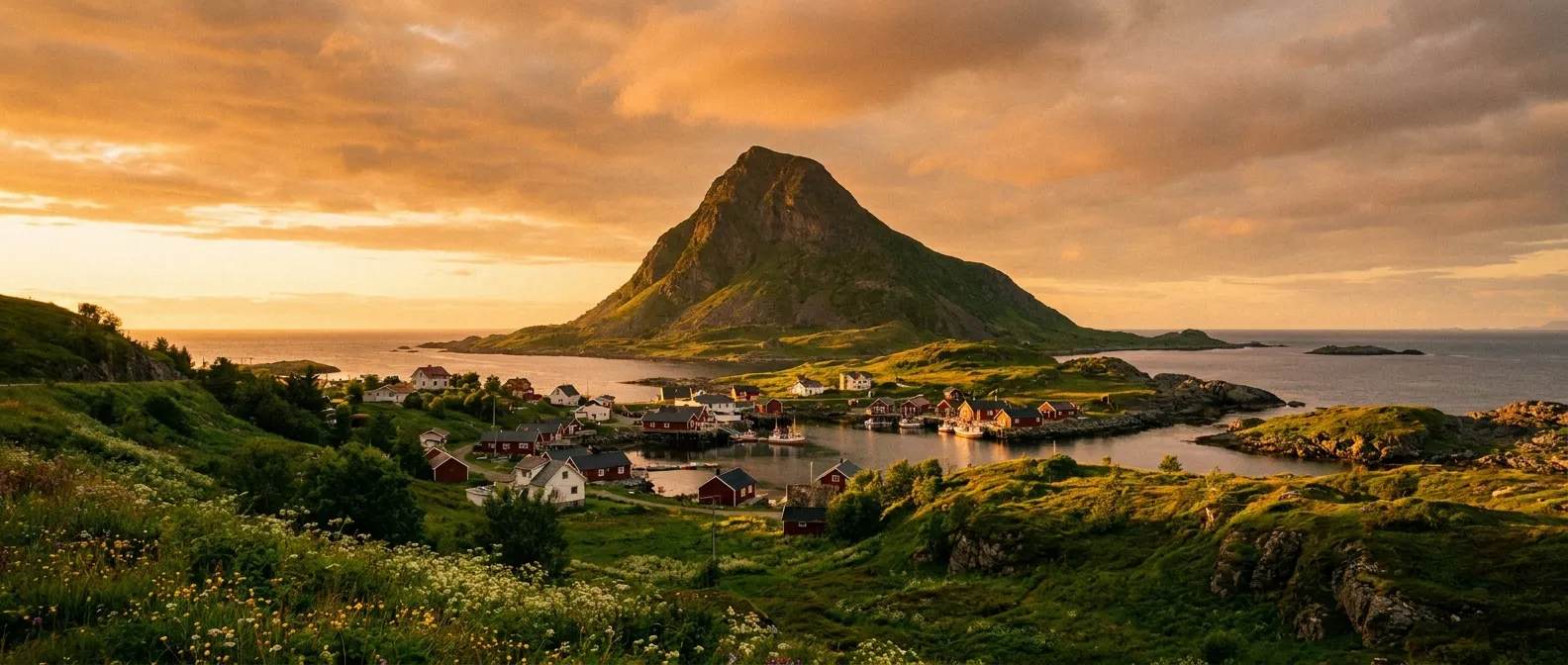 Lovund Island cruise port