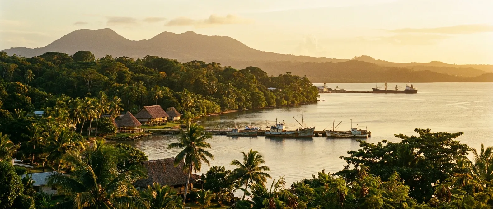 Luganville cruise port